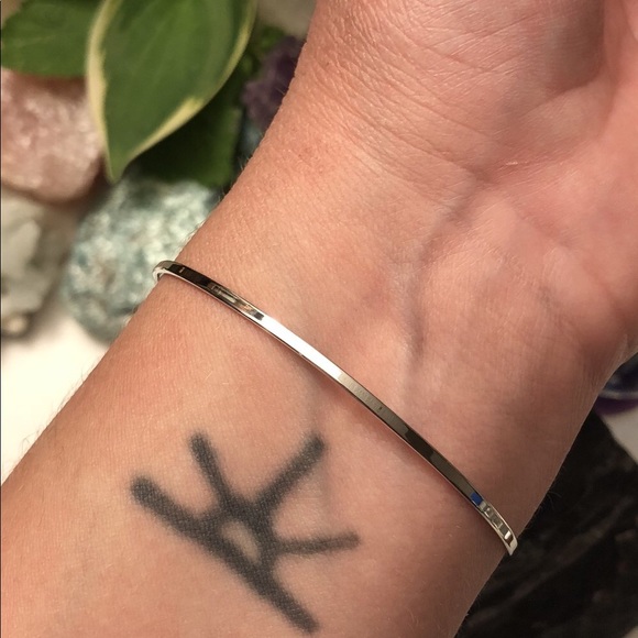 Wave Bracelet Sterling Silver Jewelry - Picture 3 of 6